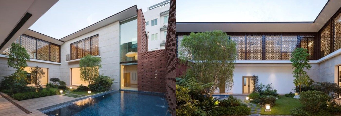 Duchess Avenue courtyard house with pool